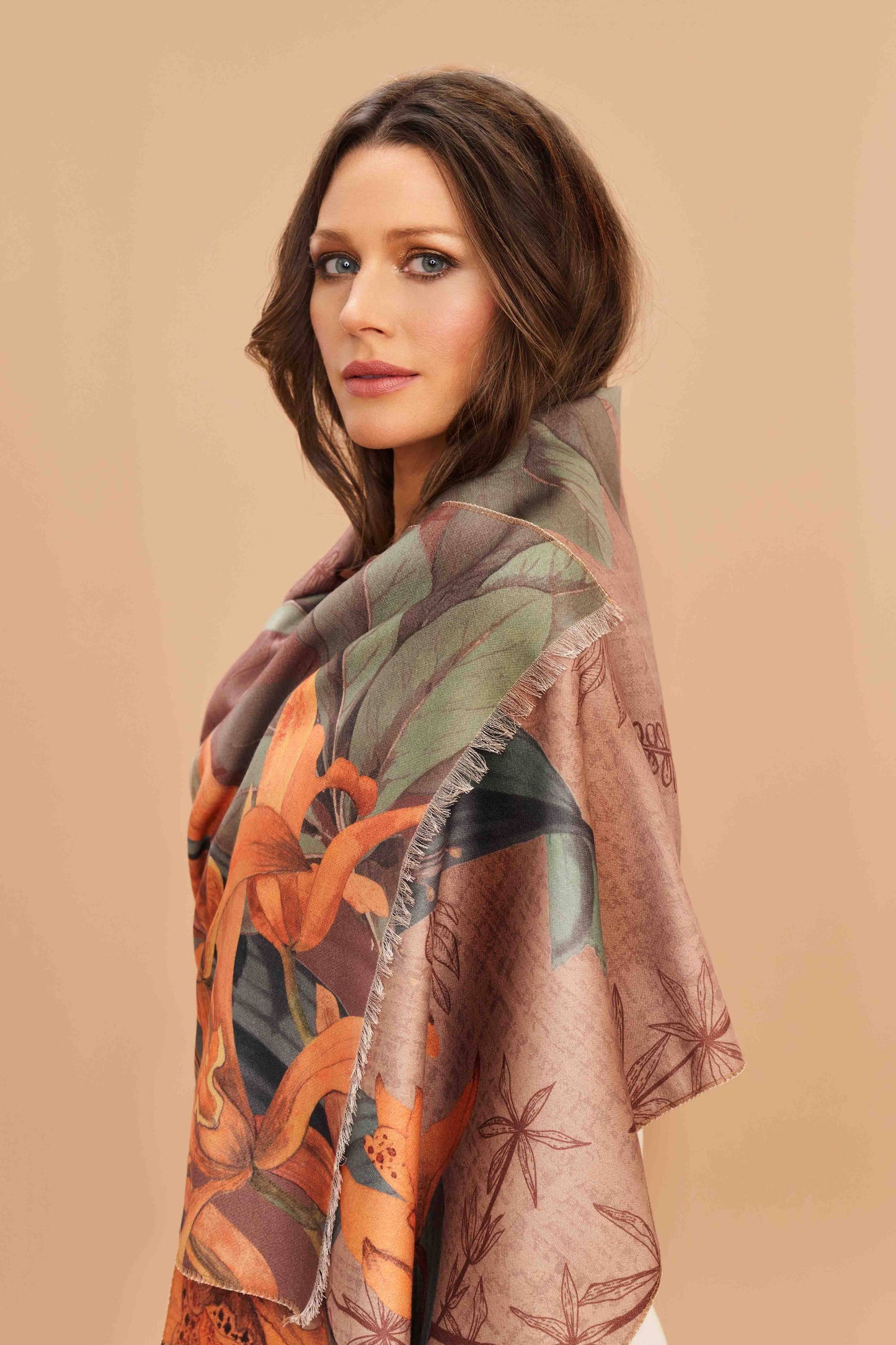 Luxurious Botany Bliss Scarf