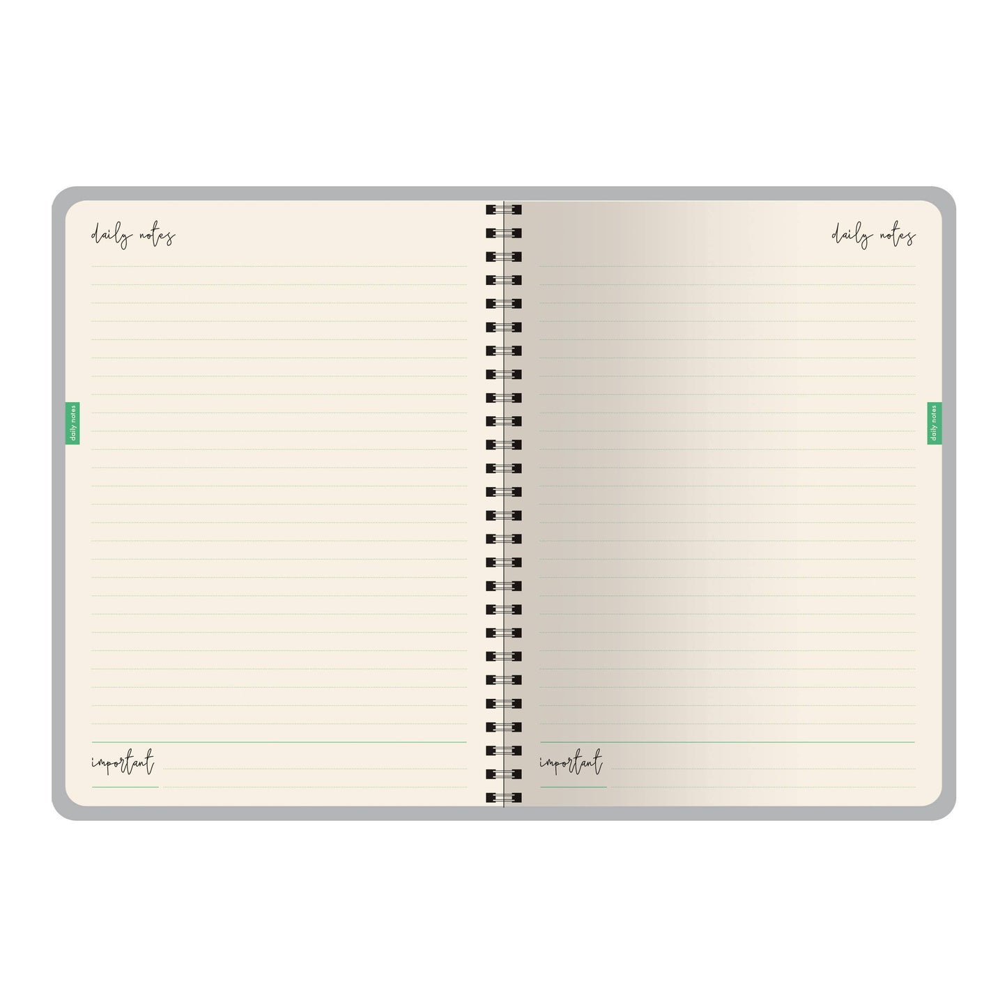 Irises Art Planner Spiral Weekly Diary