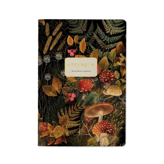 Forest Mushrooms Notebook