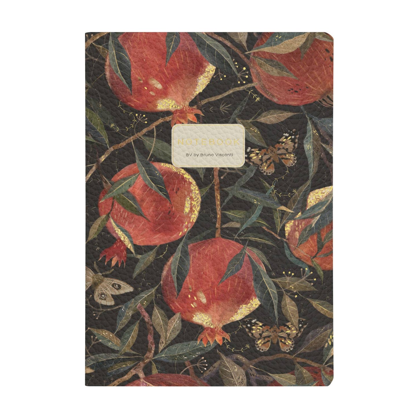 Vegan Leather Notebook - Pom on the Vine 