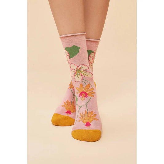 Tropical Flora Socks