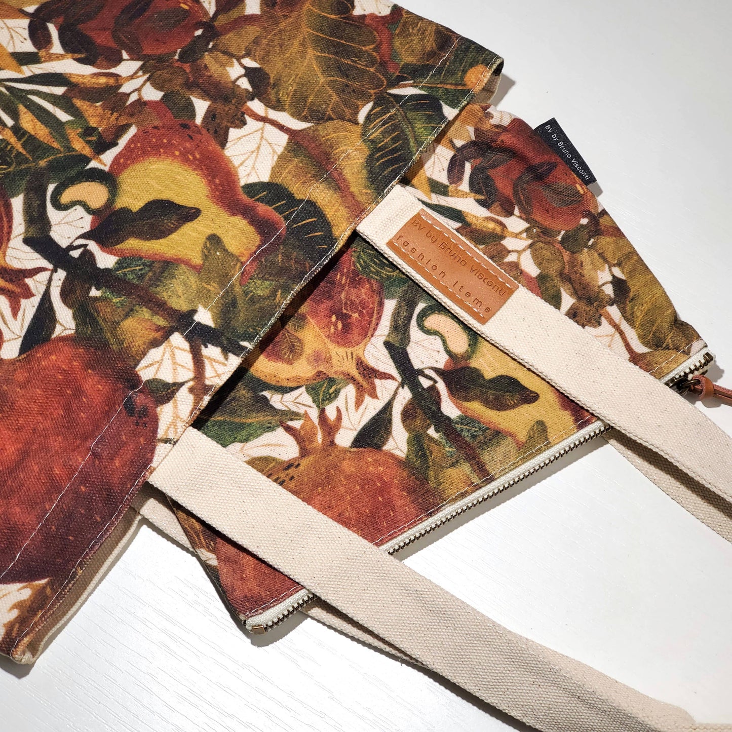 Fig Canvas Pouch