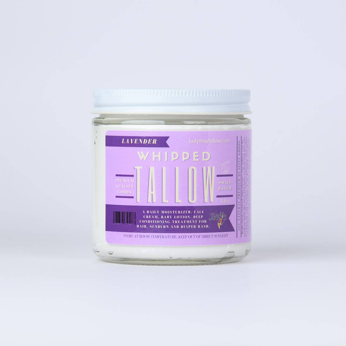 Lavender Whipped Tallow Moisturizer : 9oz
