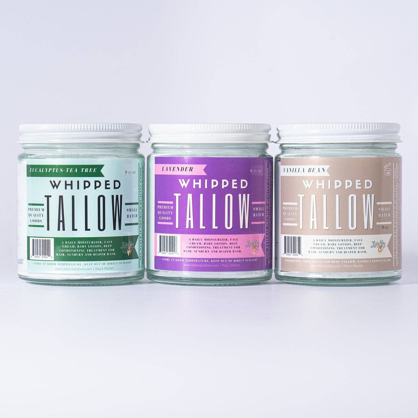 Lavender Whipped Tallow Moisturizer : 9oz