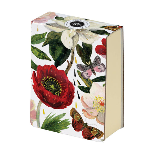 Tear-Away Notepad - Peonies 
