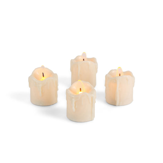 Flameless Votives, Set of 4