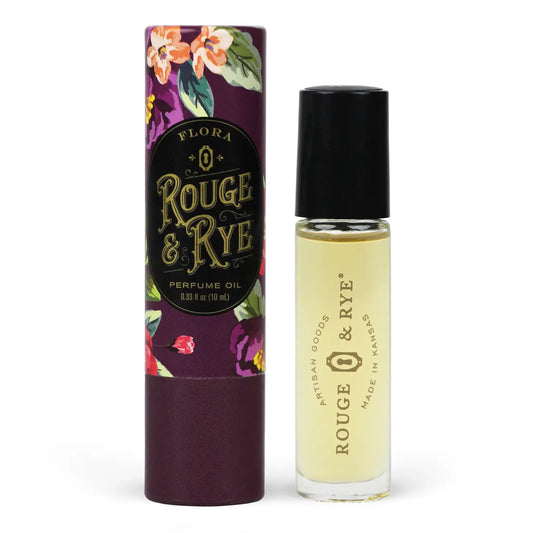 Flora Perfume Oil-  Pomegranate, Bergamot and Black Tea