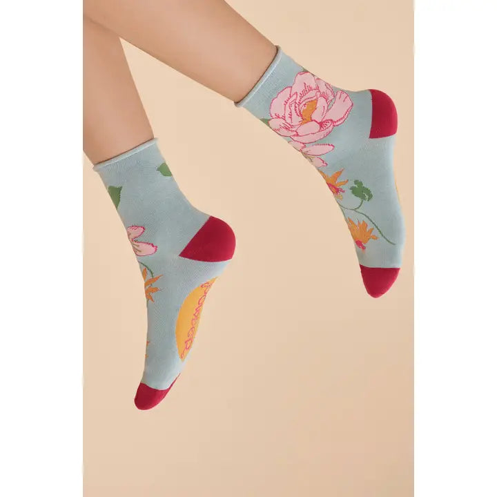 Tropical Flora Socks