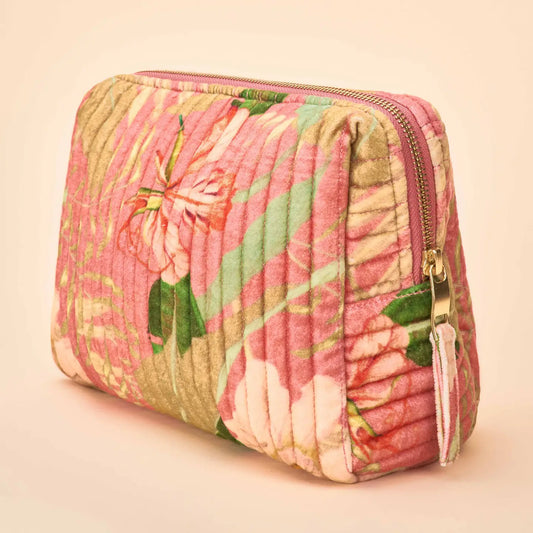 Tropical Quilted Washbag