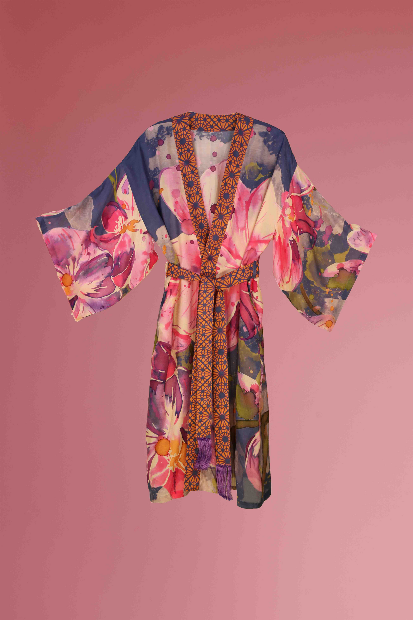 Orchid Kimono Gown