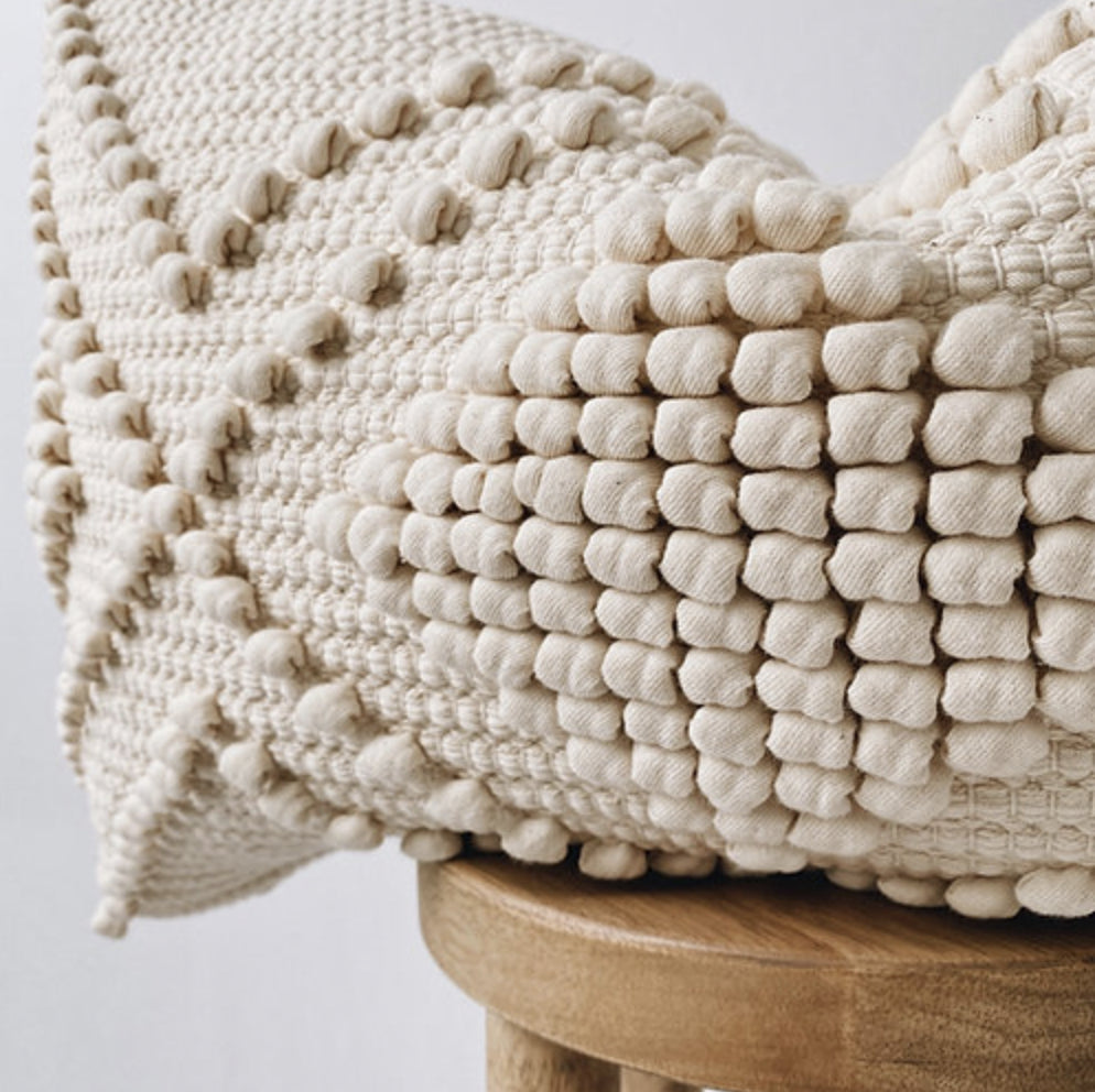 Meera Hand Woven Lumbar Pillow