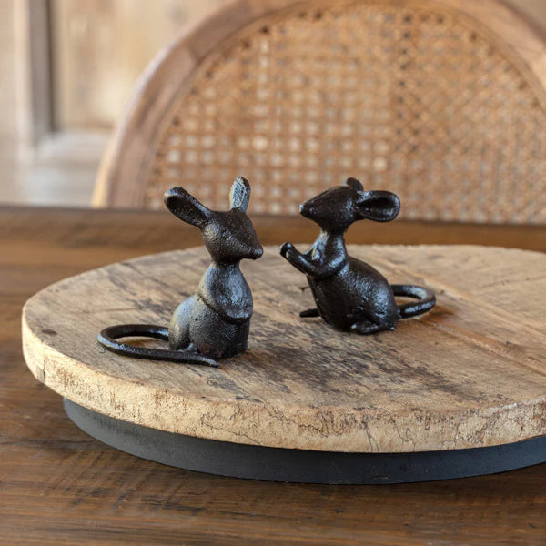 Iron Field Mice Set of 2